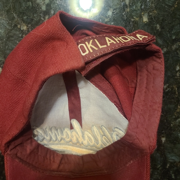 Vintage OU Oklahoma Sooners Hat / Baseball Cap - Picture 2 of 3